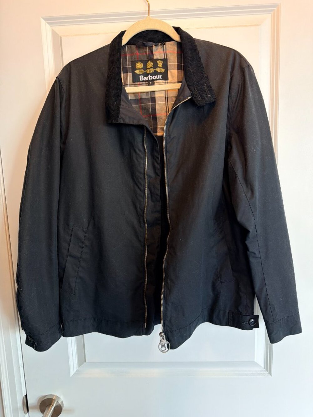 Barbour Brobel Wax Jacket (Size: S)